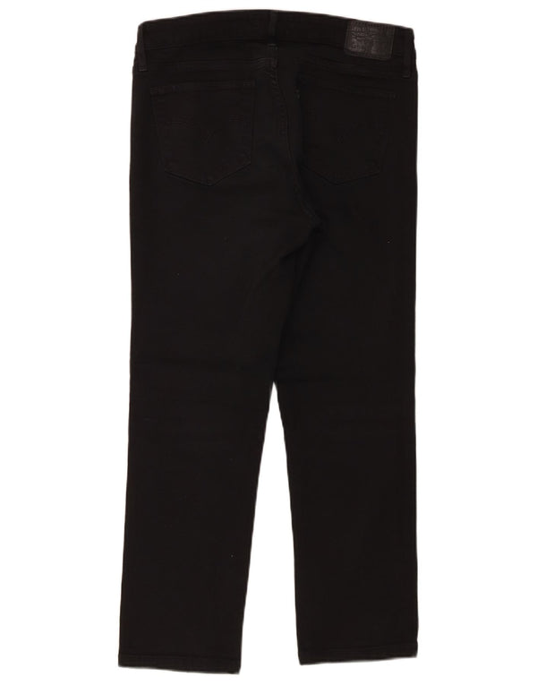 Женские укороченные джинсы Levi's 712 W28 L25 черные