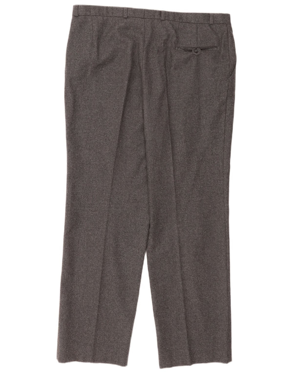 Ανδρικό παντελόνι C&A Canda Regular Casual W40 L31 Γκρι νέο μαλλί