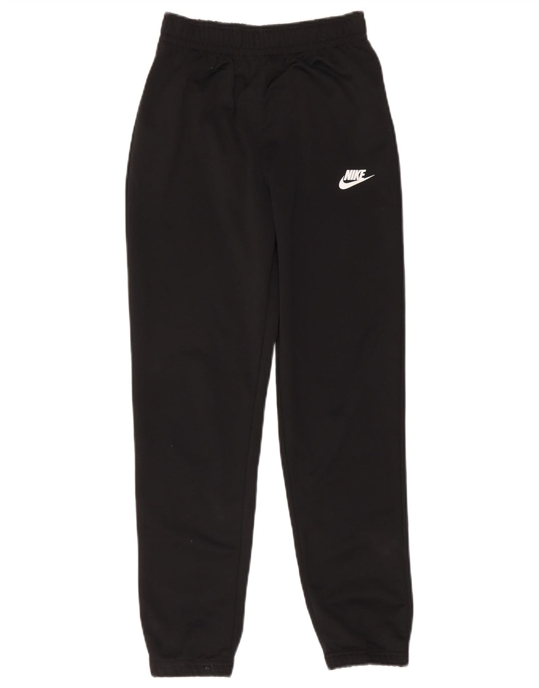 Nike Boys Tracksuit Trousers Joggers 12-13 Years Large Black Polyester