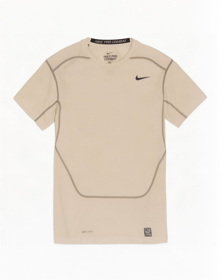 T-shirt Nike Dri Fit da donna, taglia UK 14, grande, poliestere bianco