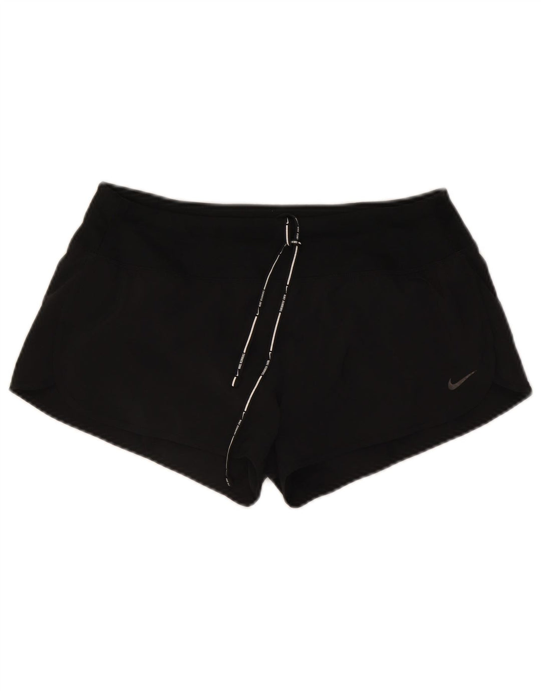 Pantaloncini sportivi Nike Dri Fit da donna UK 14 medio neri