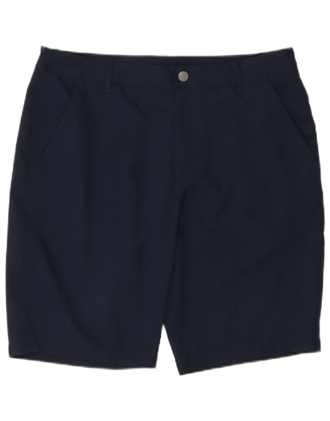 Puma Mens Chino Shorts W34 Large Navy Blue Polyester