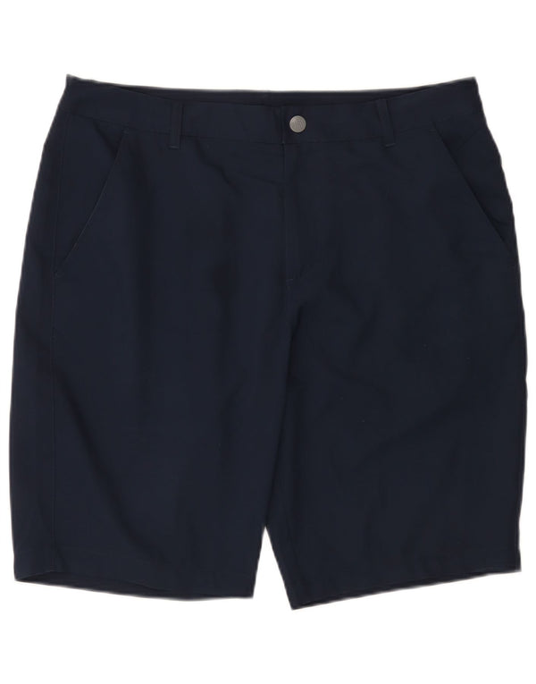 Puma Chino Shorts til mænd W34 Large Navy Blue Polyester