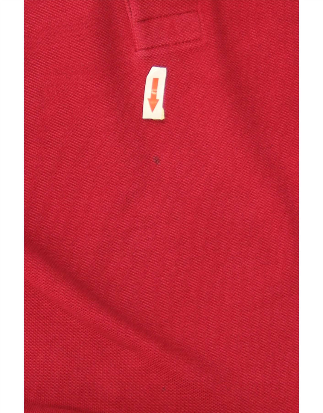 Lacoste Mens Polo Shirt Size 6 XL Red Cotton