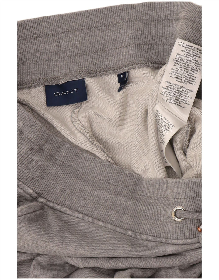 Gant Mens Tracksuit Trousers Joggers Medium  Grey Flecked Cotton