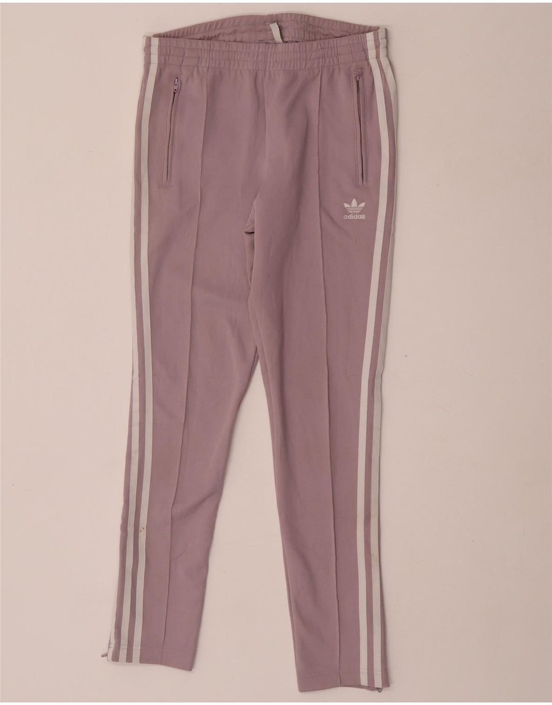 Adidas Womens Tracksuit Trousers UK 8 Small  Purple Polyester
