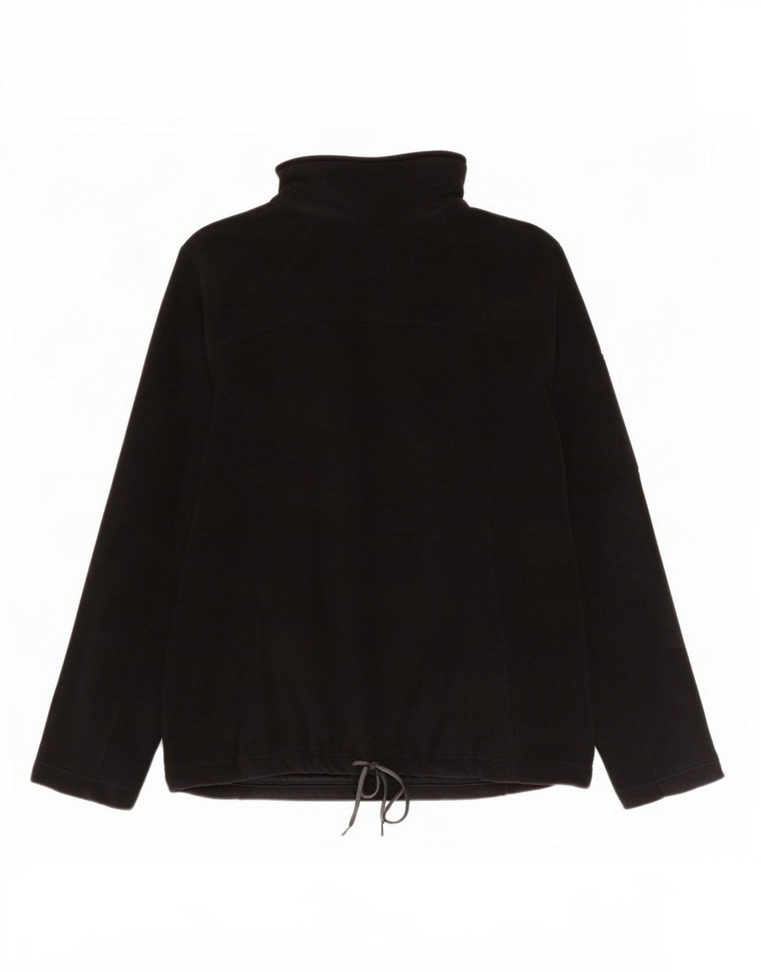 Columbia Womens Graphic Fleece Jacket UK 14 Médio Preto Poliéster