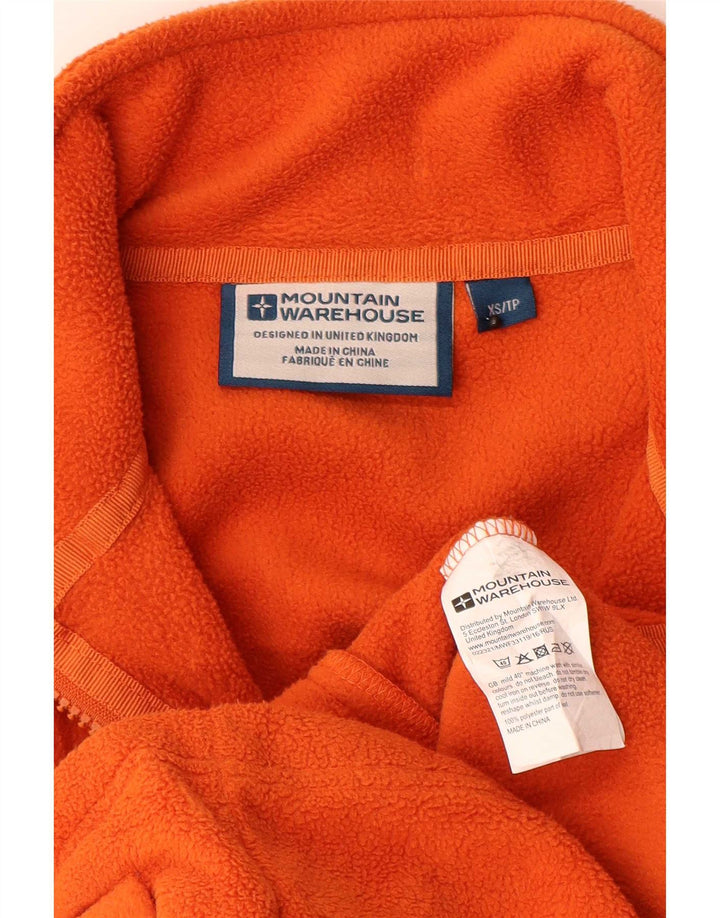 Mountain Warehouse Herre Liner Fleecejakke UK 34 XS Orange Polyester