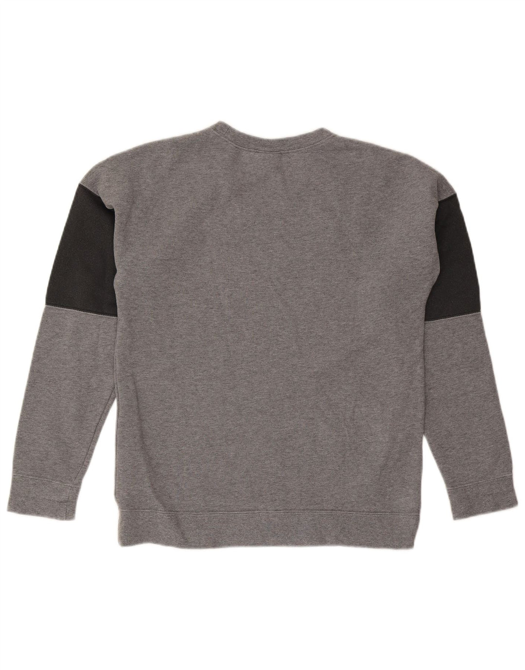 Nike grafisk sweatshirt til mænd, lille grå farveblok bomuld