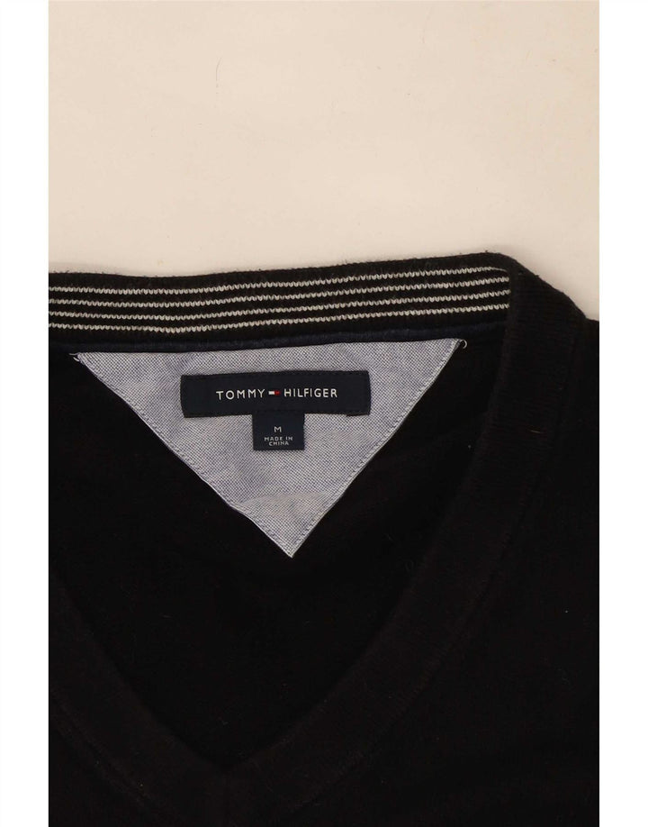 Tommy Hilfiger Hombre Chaleco Camiseta Sin Mangas Mediano Negro