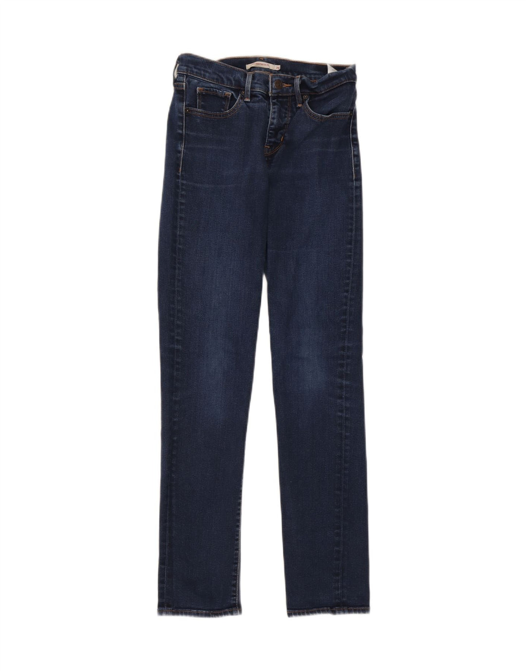 Levi's Dame Shaping Slim Jeans W26 L29 Blå Bomuld