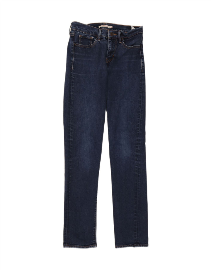 Levi's Dame Shaping Slim Jeans W26 L29 Blå Bomuld