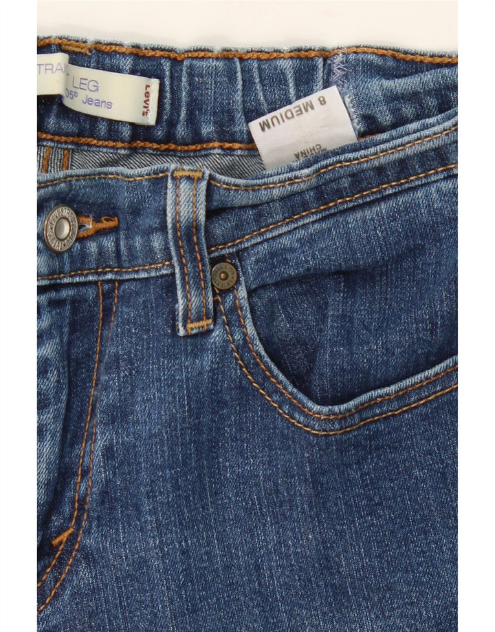 LEVI'S Womens Straight Jeans US 8 Medium W28 L31 Blue Cotton Vintage Levi's and Second-Hand Levi's from Messina Hembry 