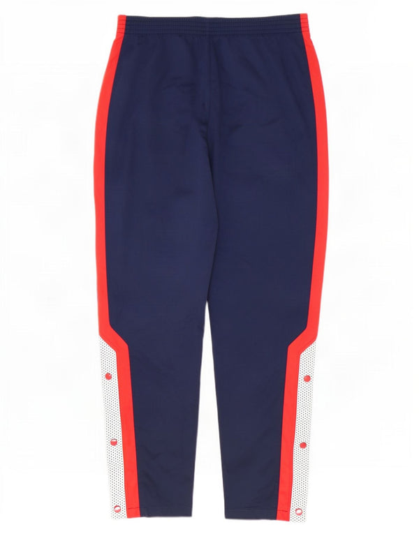 Champion Mens Graphic Tracksuit Trousers Medium Navy Blue Colourblock