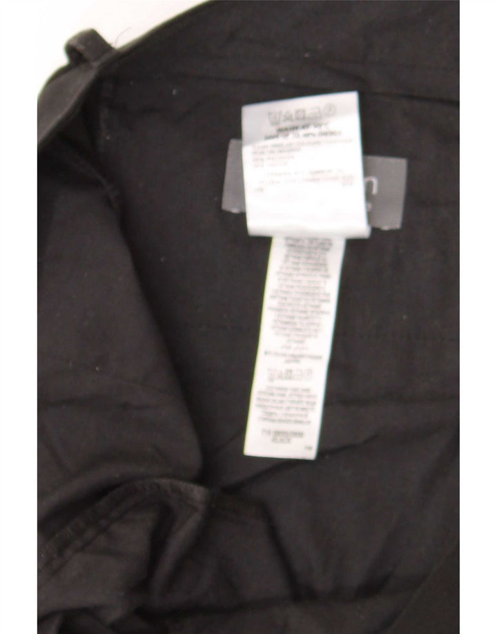 Marks & Spencer Pantaloni drepți pentru bărbați L39 L31 Poliester negru