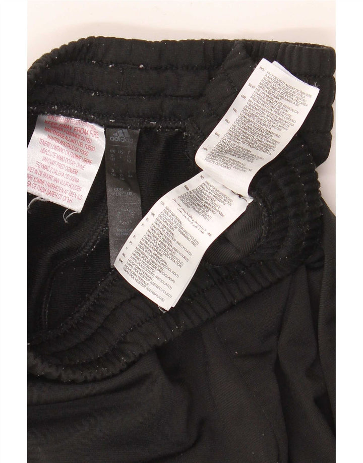 Pantaloni della tuta da ragazzo Adidas 13-14 anni in poliestere nero