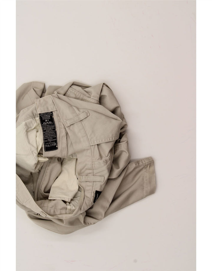 GAS Mens Straight Cargo Trousers W31 L33 Beige Cotton Vintage Gas and Second-Hand Gas from Messina Hembry 