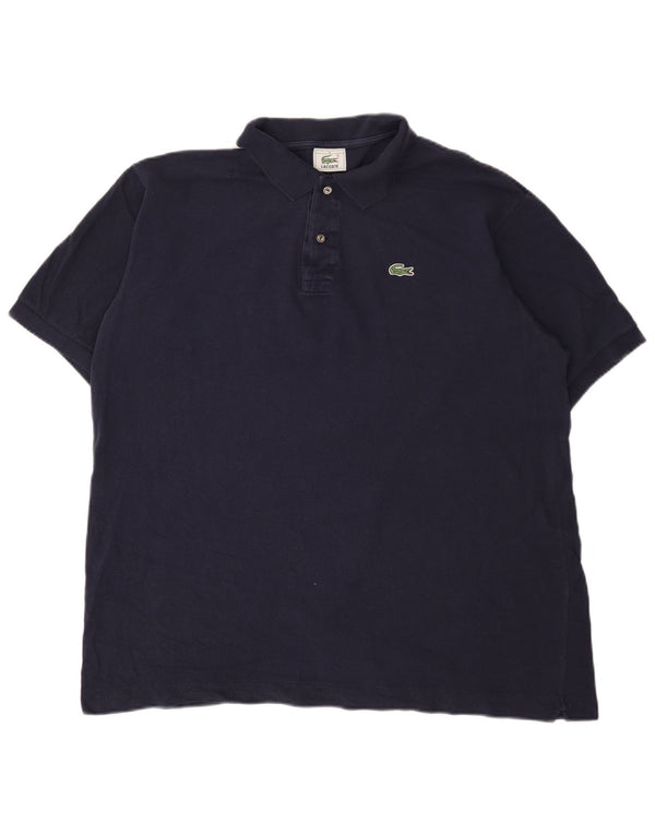 Ανδρικό πουκάμισο πόλο Lacoste, νούμερο 6 XL, Navy Blue, βαμβακερό