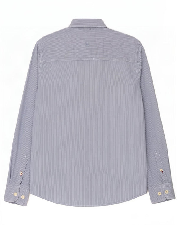 Camisa de hombre Fat Face XS Algodón azul a rayas diplomáticas