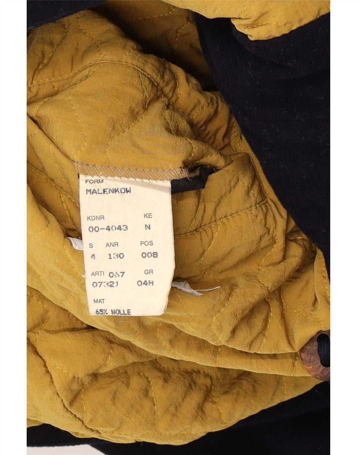 Hugo Boss Mens Bomber Jacket IT 48 Medium Navy Blue Wool
