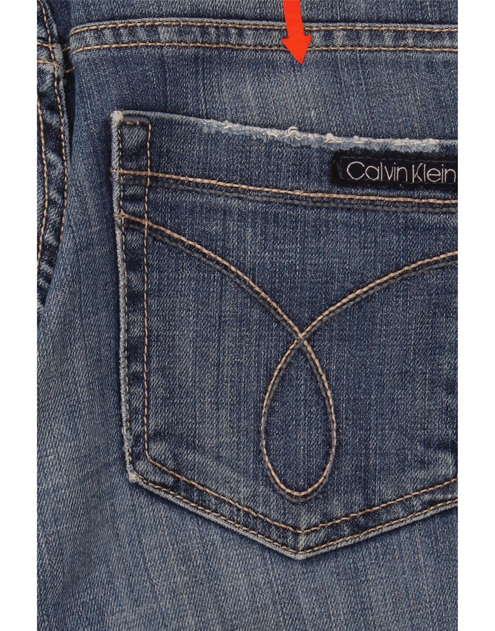CALVIN KLEIN Womens Straight Jeans US 8 Medium W29 L31 Blue Vintage Calvin Klein and Second-Hand Calvin Klein from Messina Hembry 