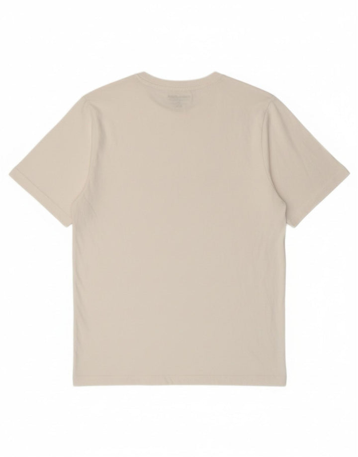 JACK & JONES Mens Graphic T-Shirt Top Small White Cotton