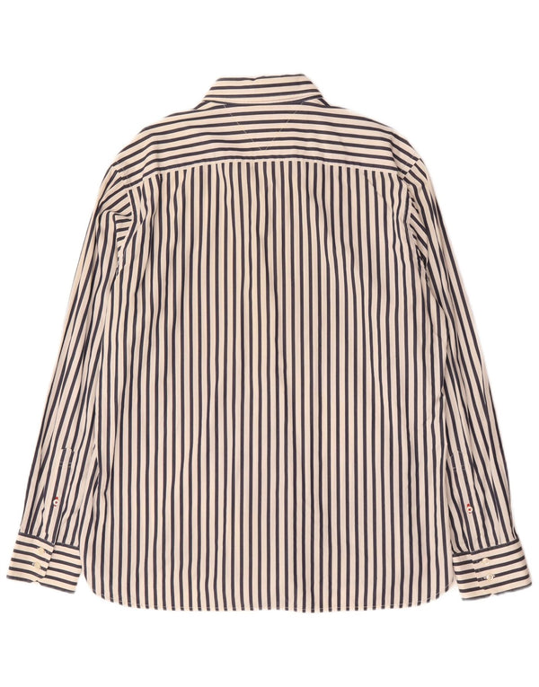 Camisa Tommy Hilfiger Hombre XL Algodón Rayas Blancas
