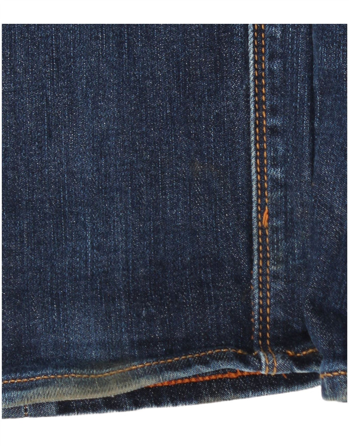 Superdry Mens Slim Jeans W28 L32 Blue Cotton