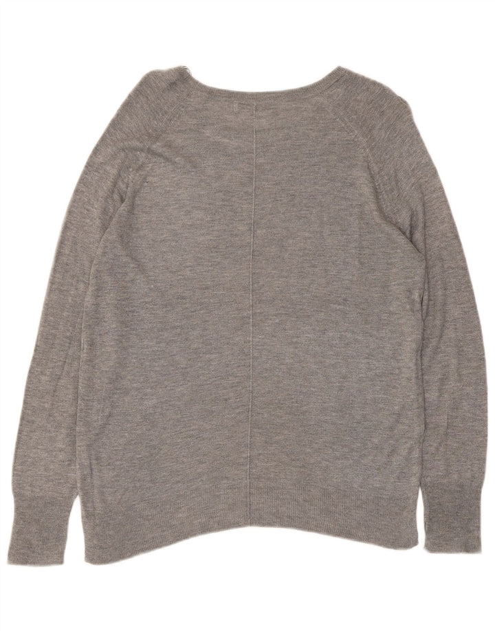 Zara Damebluse Top UK 14 Medium Grå