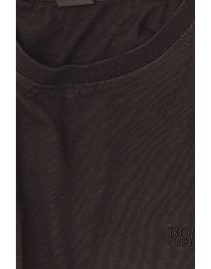 HUGO BOSS Herre T-Shirt Top Stor Sort