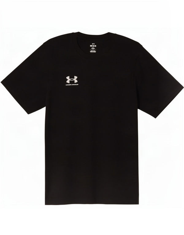 Under Armour Mens T-Shirt Top Medium Black Polyester