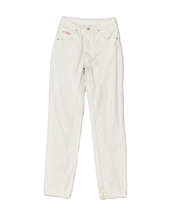 CARRERA Womens 755 Slim Jeans W30 L33  Off White Cotton | Vintage Carrera | Thrift | Second-Hand Carrera | Used Clothing | Messina Hembry 