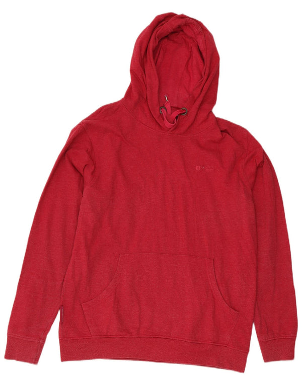 Felpa con cappuccio da donna Mountain Warehouse UK 14 Large in cotone rosa