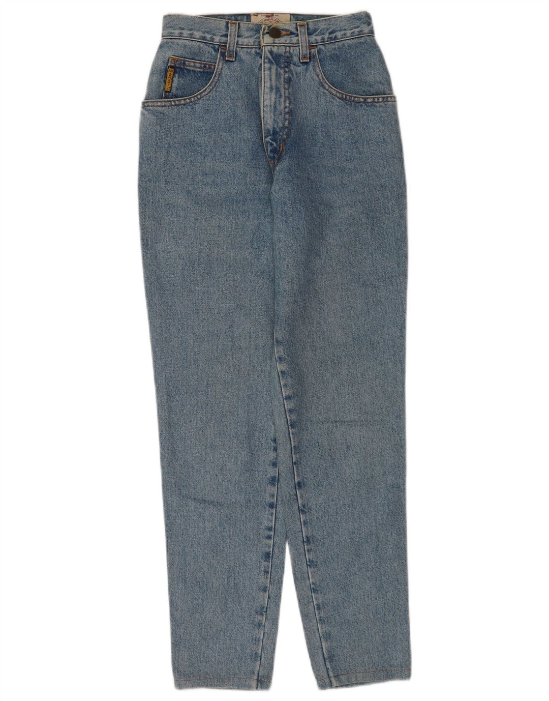 Armani Womens Tapered Jeans W26 L27 Blue Cotton