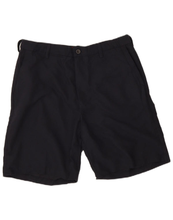 Chaps Herre Chino Shorts W34 Large Sort Polyester