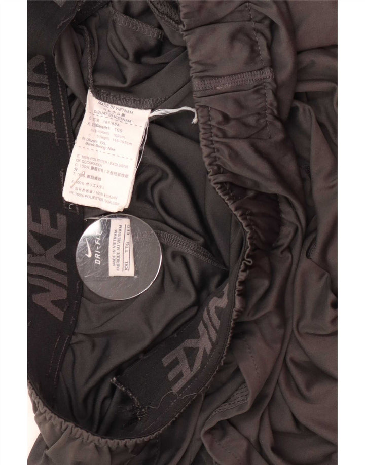 Męskie spodenki sportowe Nike 2XL Szary poliester