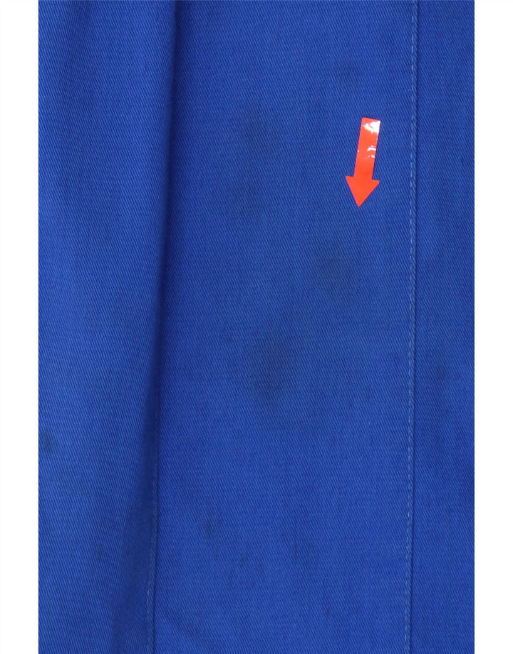 ST MICHAEL Womens Maxi Skirt UK 12 Medium W26 L29 Blue Cotton Vintage St Michael and Second-Hand St Michael from Messina Hembry 
