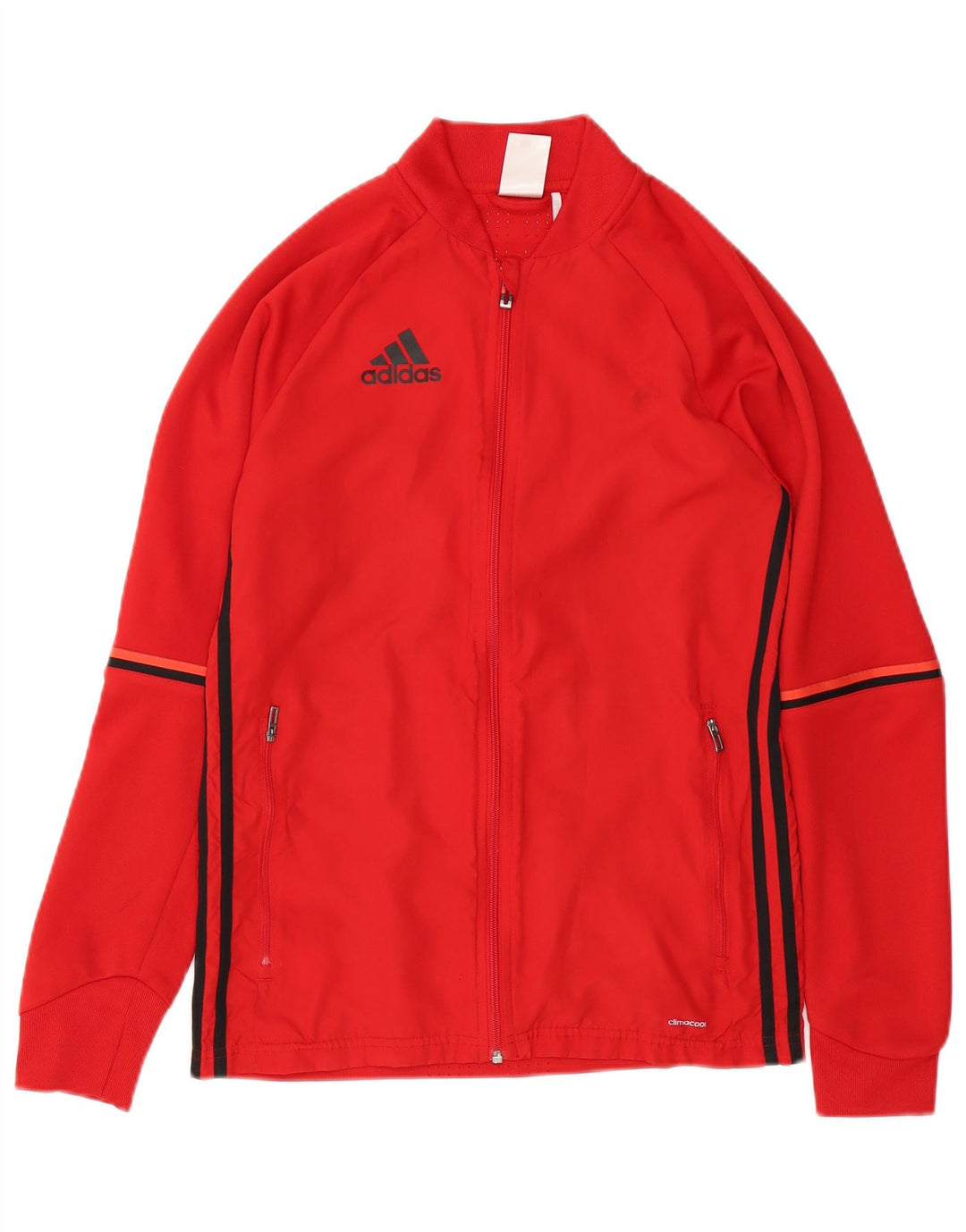 Adidas Mens Climacool Tracksuit Top Jacket Small Red Polyester