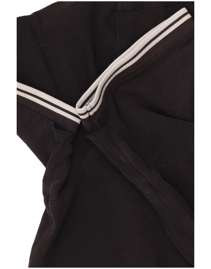 Fred Perry Mens Polo Shirt Medium Navy Blue Cotton