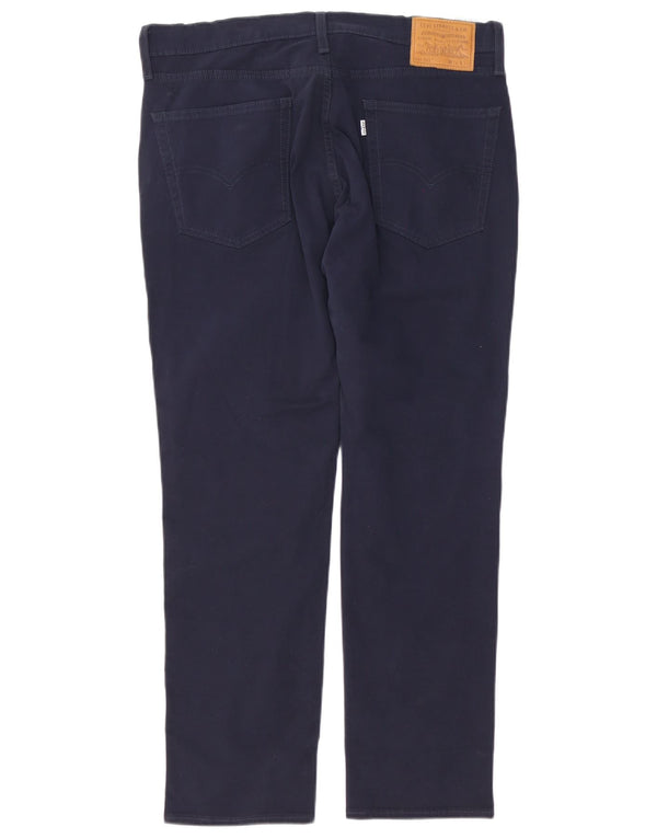 Levi's Mens 511 Slim Jeans W36 L30 Navy Blue Cotton