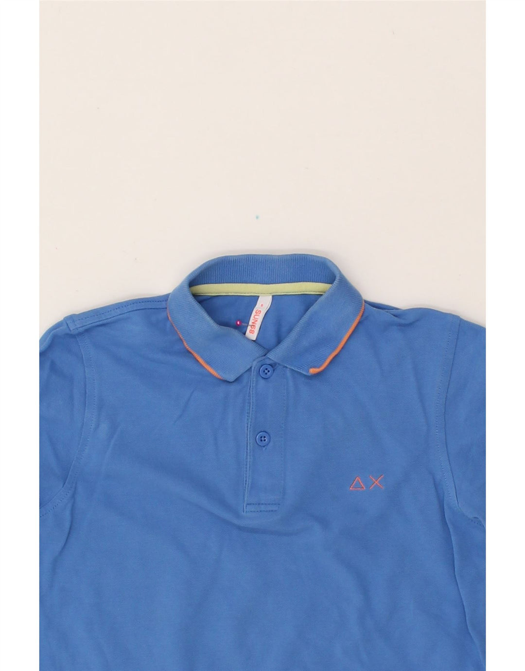 SUN68 Boys Polo Shirt 5-6 Years Blue Cotton Vintage Sun68 and Second-Hand Sun68 from Messina Hembry 