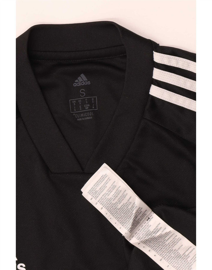 Adidas Mens Climacool T-Shirt Top Small Black Polyester