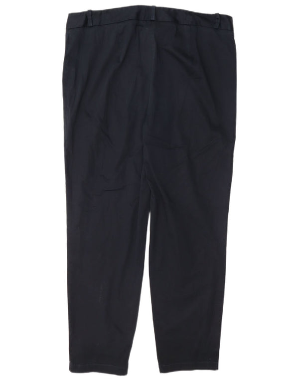 Marks & Spencer Damen Freizeithose UK 16 Large W38 L28 Marineblau
