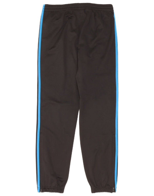 Adidas Boys Tracksuit Trousers Joggers 13-14 Years  Black Polyester