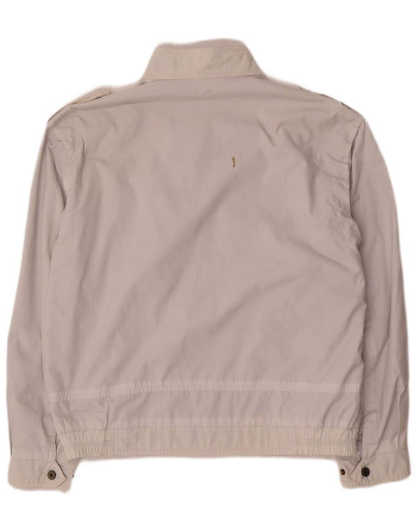 Faciba Mens Military Reversible Jacket IT 50 Large White Polyester