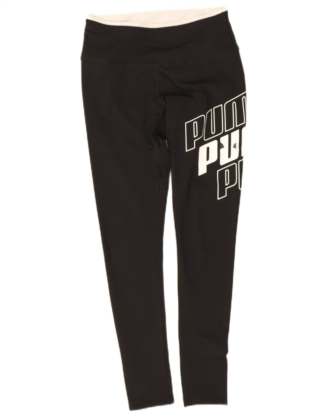 Nike Damen Graphic Leggings UK 8 Small Schwarz