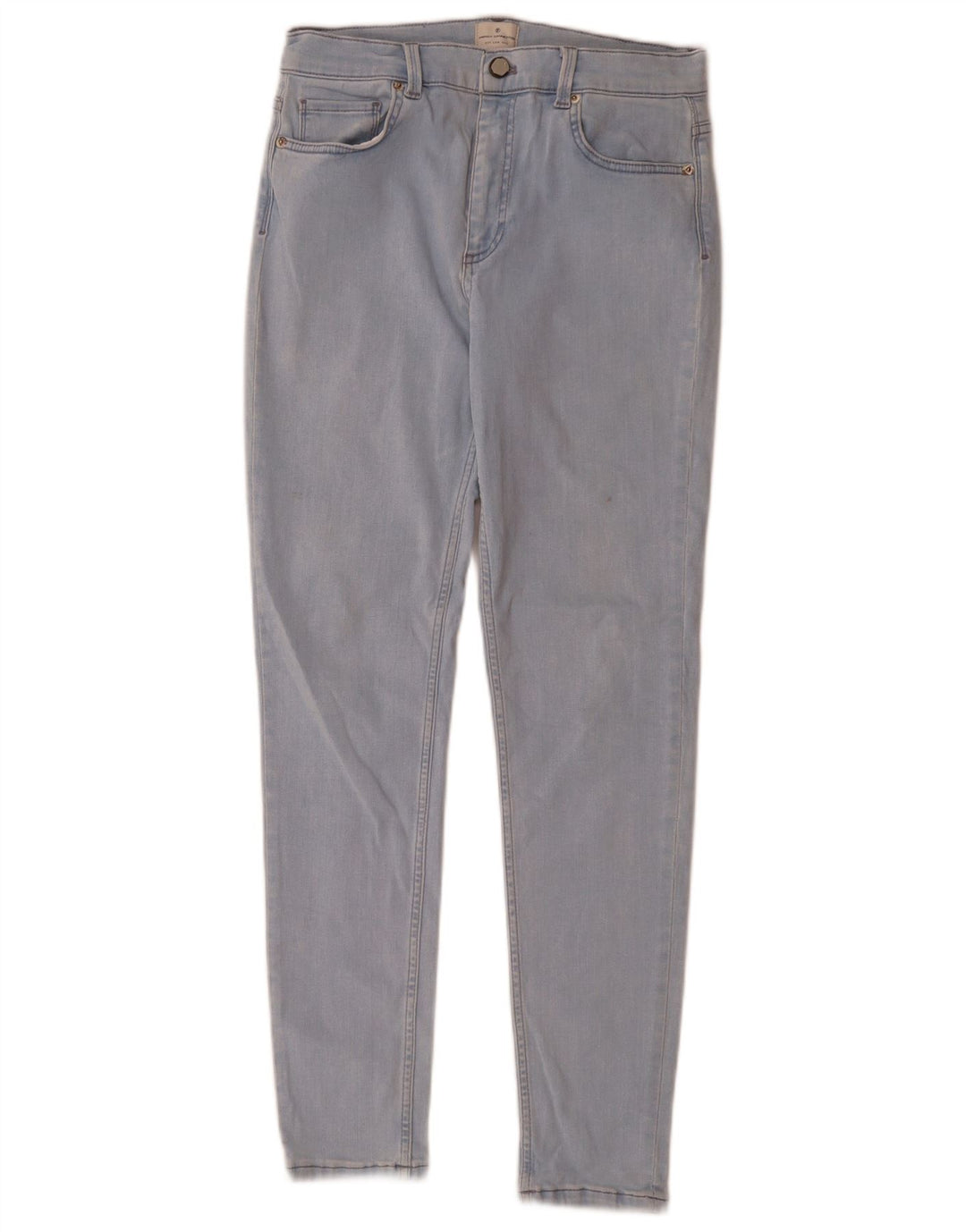 French Connection Womens Slim Jeans UK 12 Medium W28 L28 Blue Cotton
