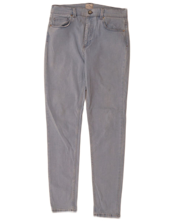 French Connection Damen Slim Jeans UK 12 Medium W28 L28 Blaue Baumwolle