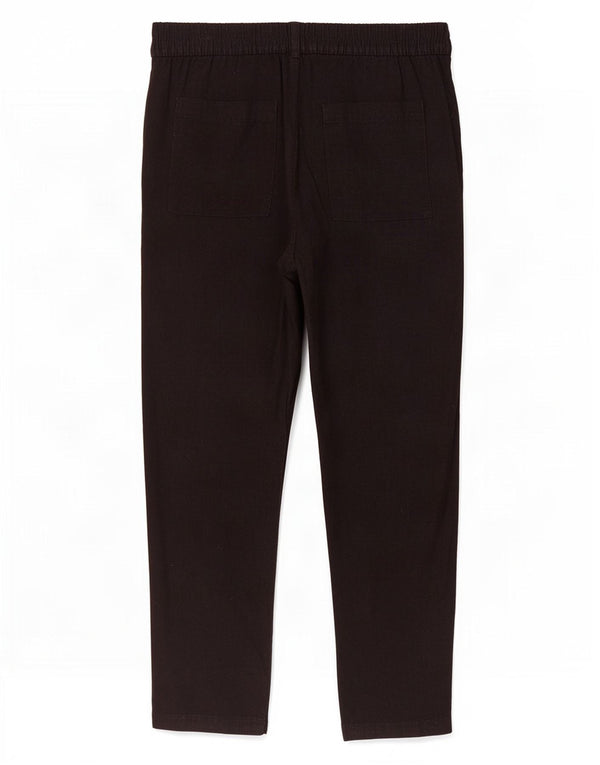 Marks & Spencer ženske sužene chino hlače UK 12 srednje W32 L28 crne