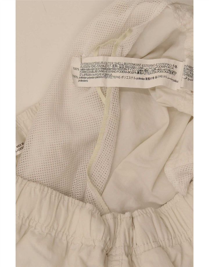 Zara Hombre Bañador Shorts Large Blanco Poliéster